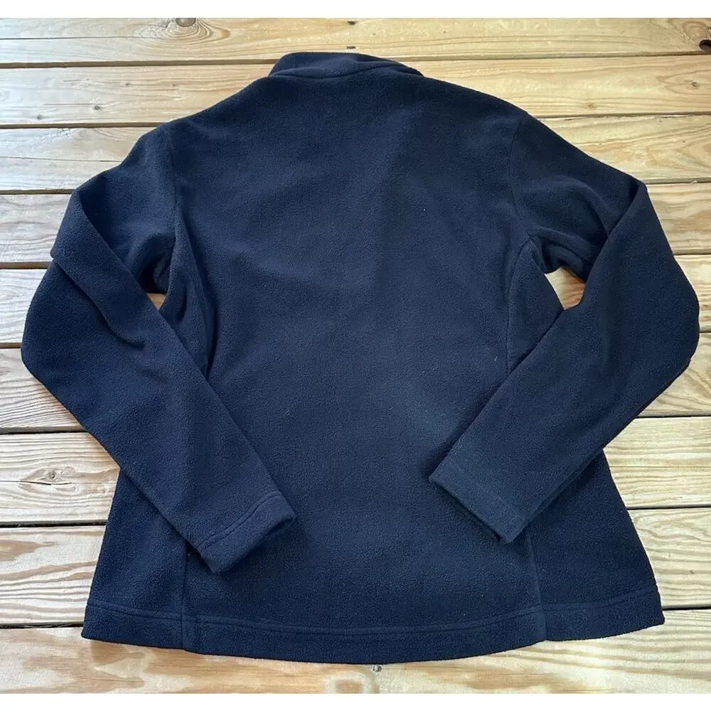 Patagonia Synchilla Fleece Jacket Size Medium Women’s Black Full Zip - Picture 2 of 7